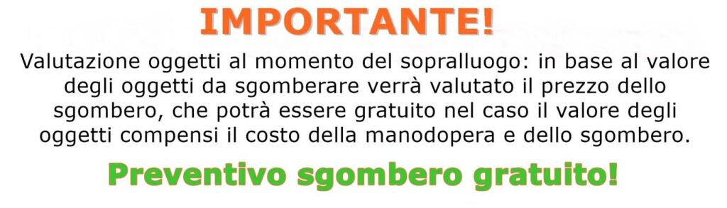 Sgomberi Gratis Bovisio Masciago